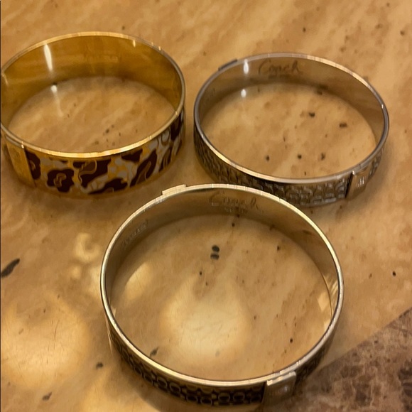 Coach bangles! Would like to sell together - Picture 4 of 6